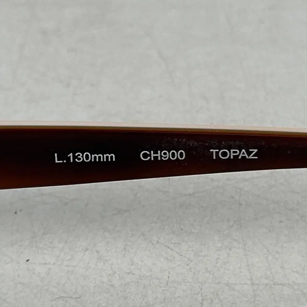 Cole Haan Ch900 Eyeglasses Topaz‎ Unisex Adult Brown Metal Half Rim 53-17-130mm
